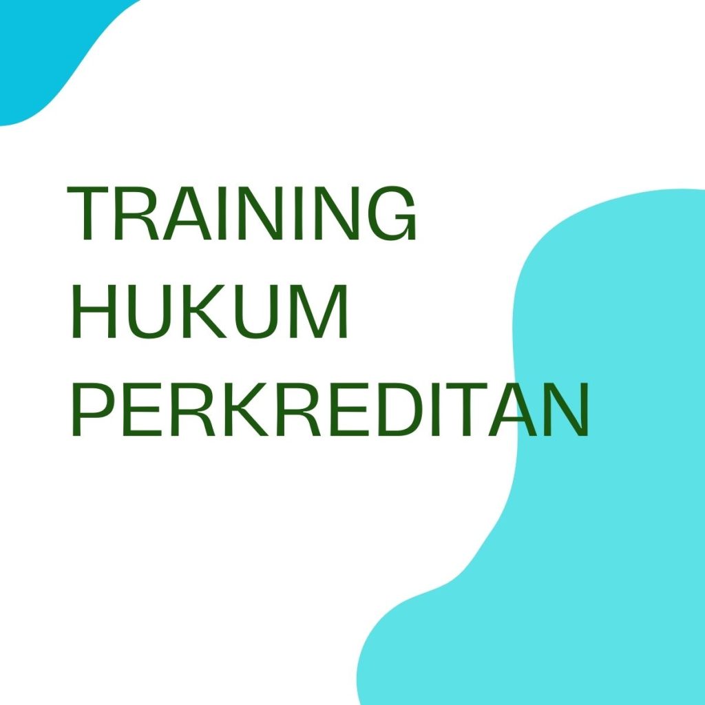 pelatihan HUKUM PERKREDITAN online