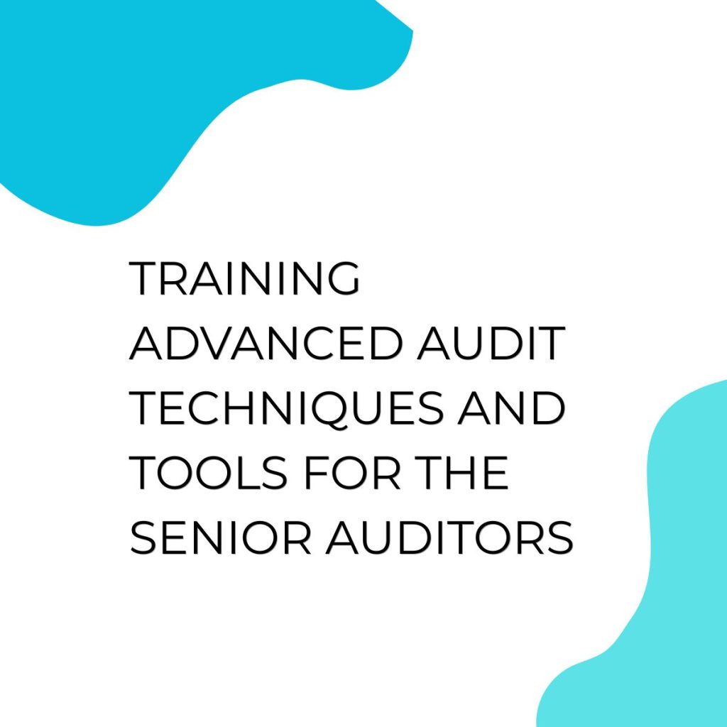 pelatihan Advanced Audit Tecniques and Tools for the Senior Auditors online