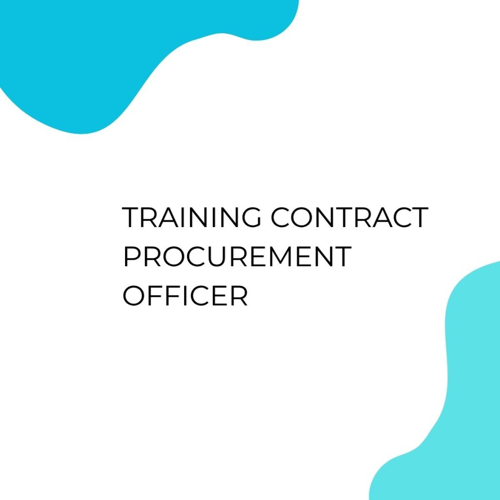 TRAINING CONTRACT PROCUREMENT OFFICER pelatihan CONTRACT PROCUREMENT OFFICER online