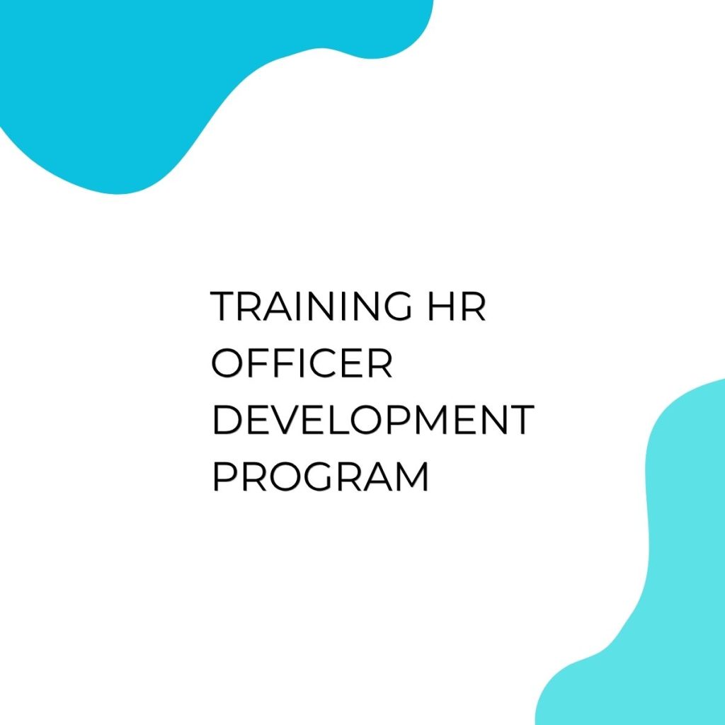 TRAINING HR OFFICER DEVELOPMENT PROGRAM pelatihan HR OFFICER DEVELOPMENT PROGRAM online