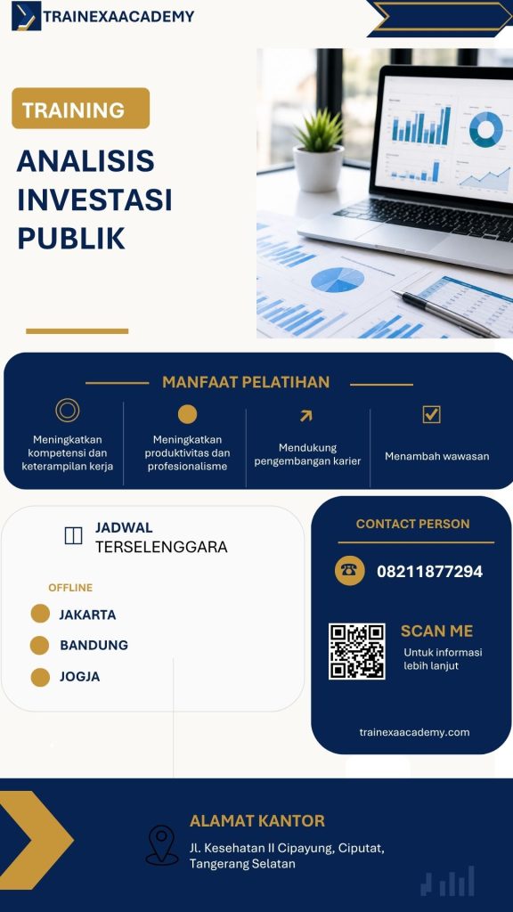 pelatihan ANALISIS INVESTASI PUBLIK online