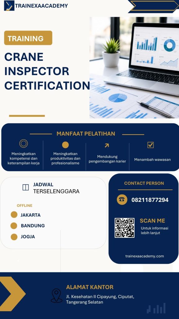 pelatihan CRANE INSPECTOR CERTIFICATION online