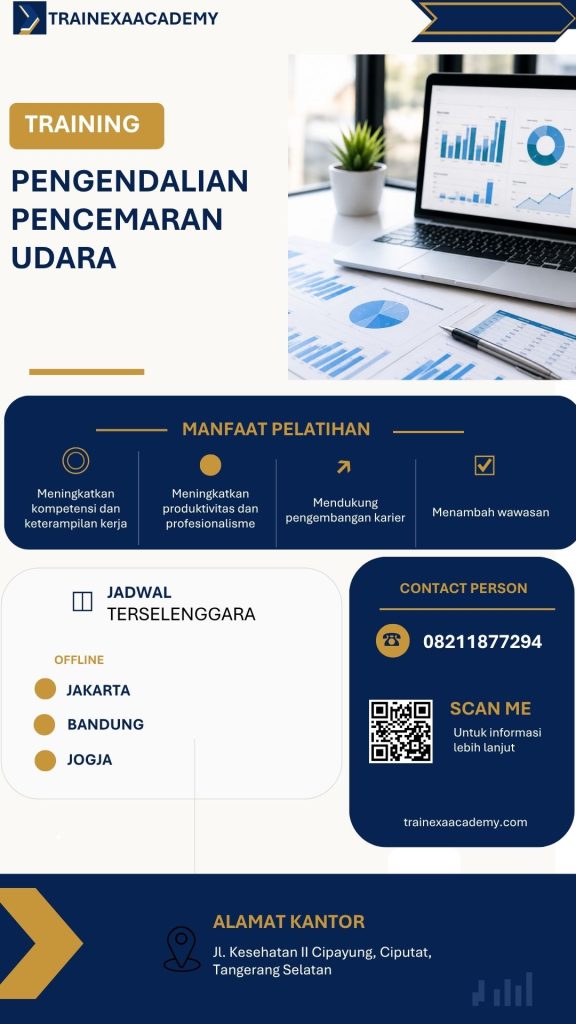 pelatihan PENGENDALIAN PENCEMARAN UDARA online