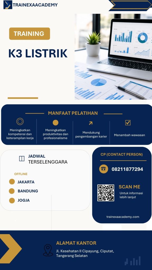 pelatihan K3 LISTRIK online